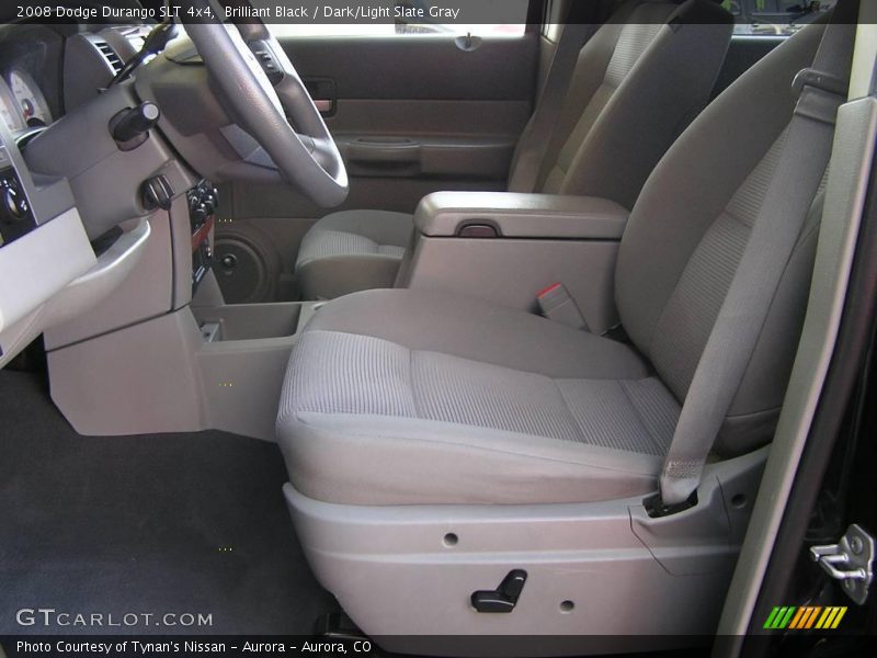 Brilliant Black / Dark/Light Slate Gray 2008 Dodge Durango SLT 4x4