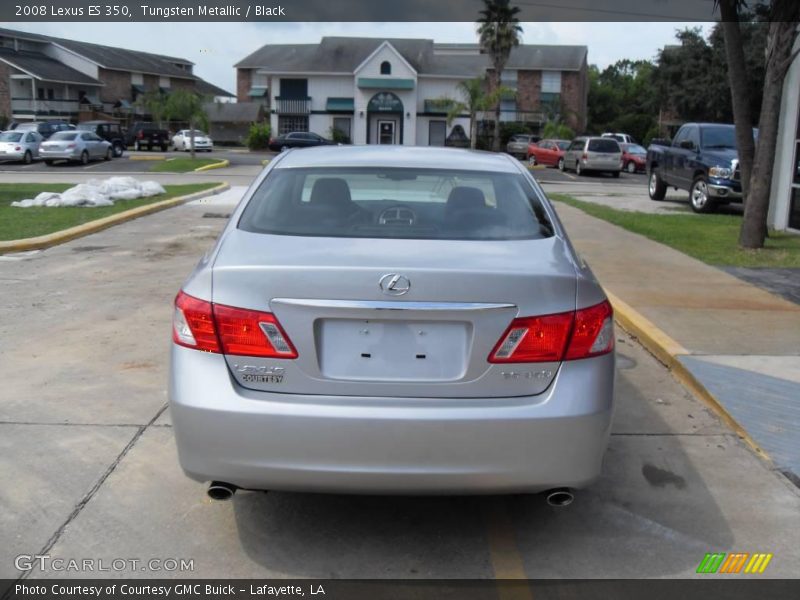 Tungsten Metallic / Black 2008 Lexus ES 350