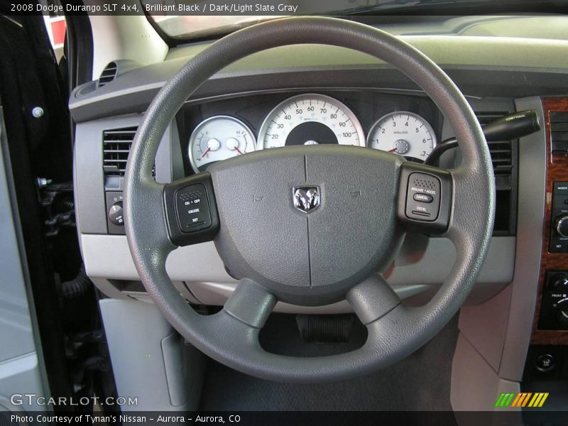 Brilliant Black / Dark/Light Slate Gray 2008 Dodge Durango SLT 4x4