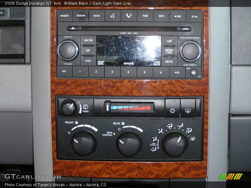 Brilliant Black / Dark/Light Slate Gray 2008 Dodge Durango SLT 4x4