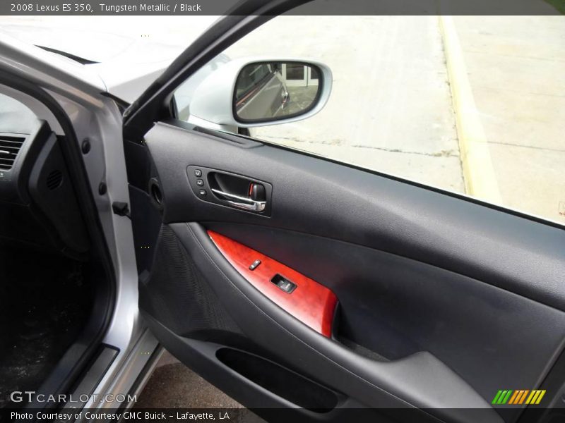 Tungsten Metallic / Black 2008 Lexus ES 350
