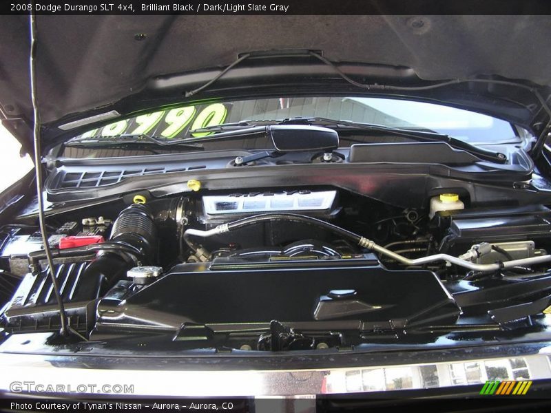 Brilliant Black / Dark/Light Slate Gray 2008 Dodge Durango SLT 4x4