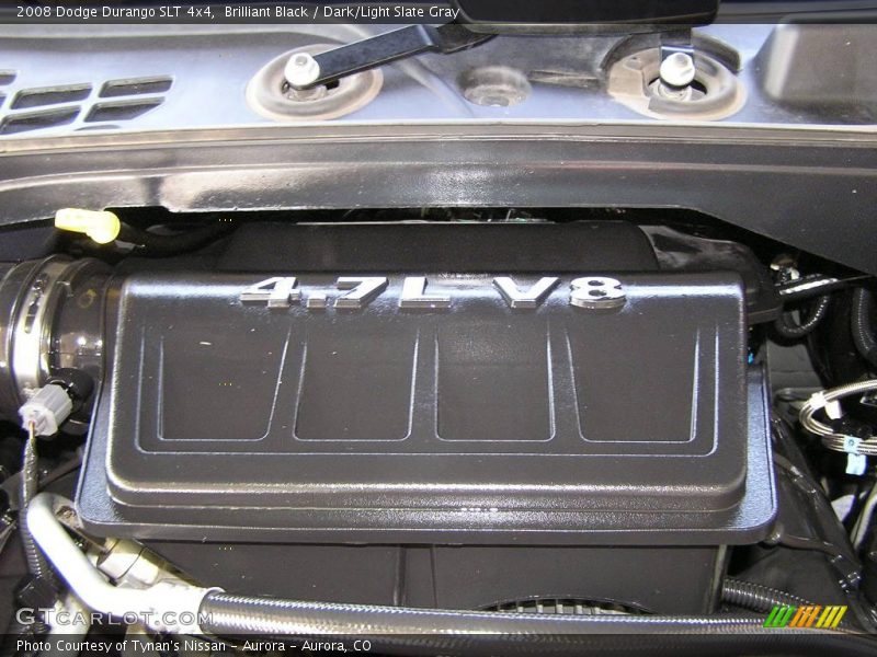 Brilliant Black / Dark/Light Slate Gray 2008 Dodge Durango SLT 4x4