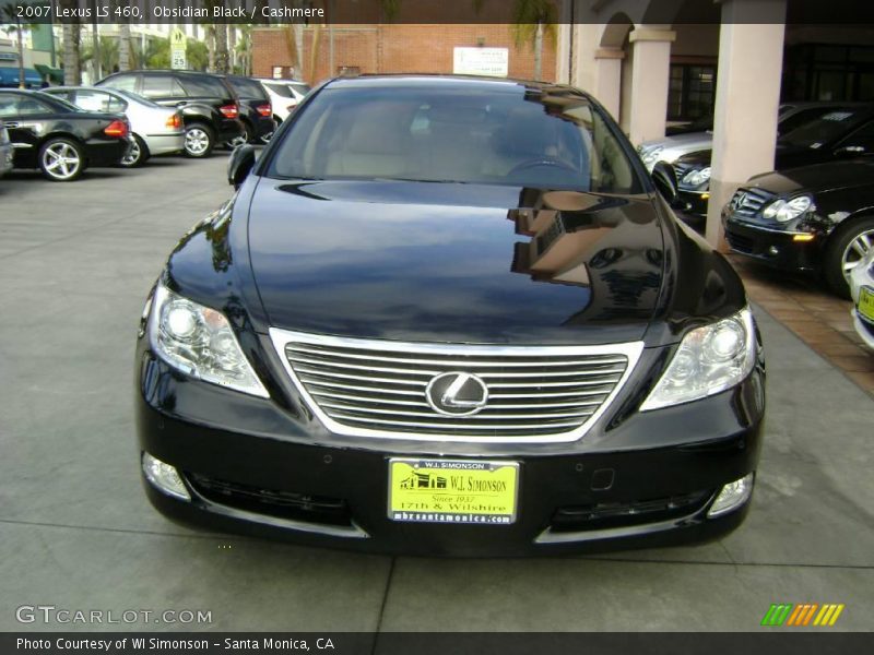 Obsidian Black / Cashmere 2007 Lexus LS 460