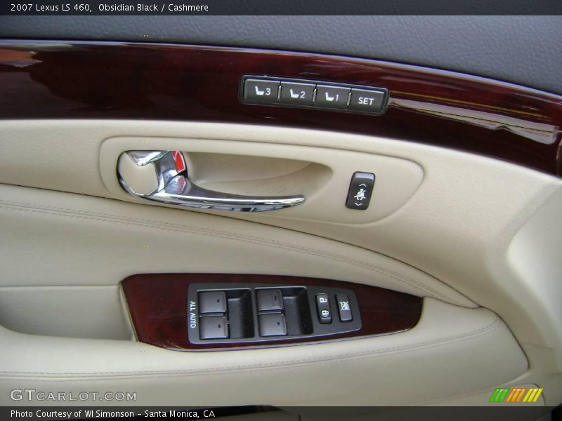Obsidian Black / Cashmere 2007 Lexus LS 460