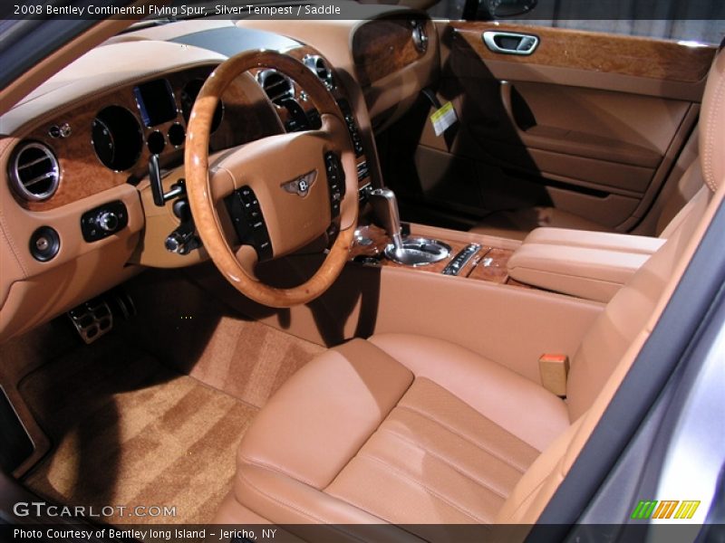 Silver Tempest / Saddle 2008 Bentley Continental Flying Spur