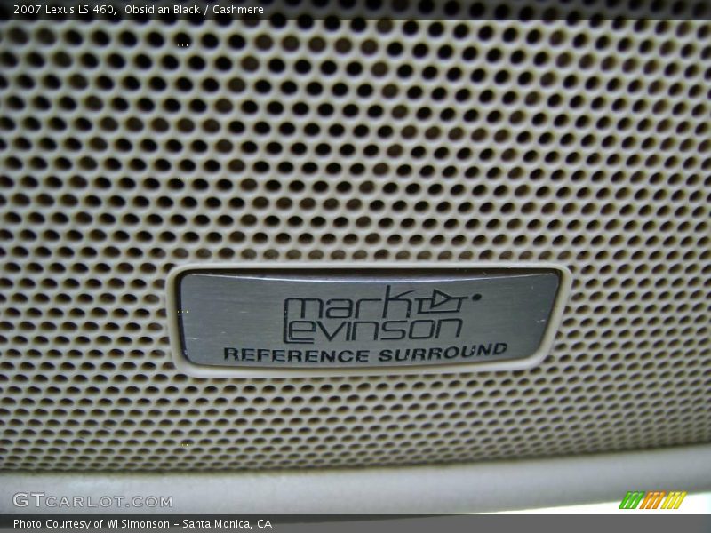Obsidian Black / Cashmere 2007 Lexus LS 460