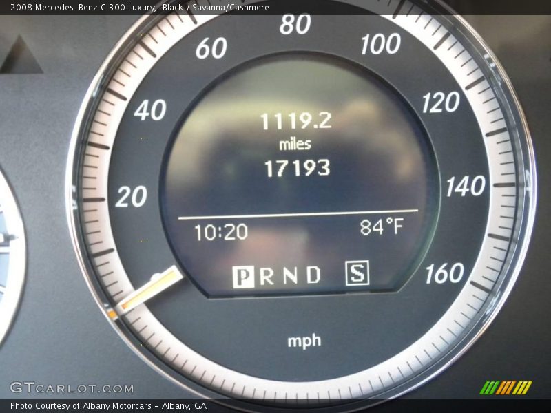 Black / Savanna/Cashmere 2008 Mercedes-Benz C 300 Luxury