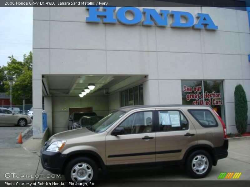 Sahara Sand Metallic / Ivory 2006 Honda CR-V LX 4WD