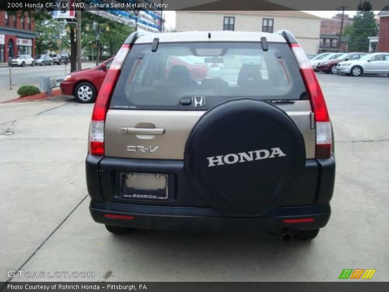 Sahara Sand Metallic / Ivory 2006 Honda CR-V LX 4WD