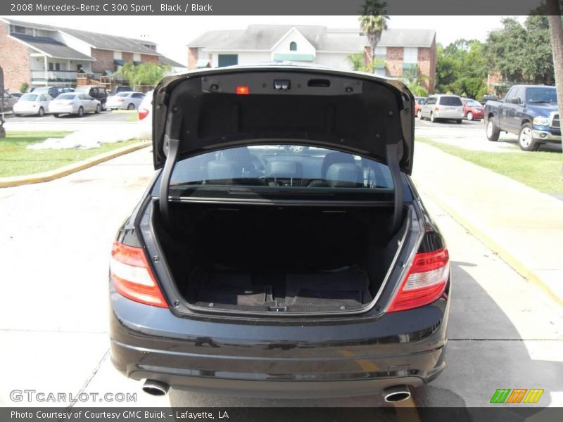 Black / Black 2008 Mercedes-Benz C 300 Sport