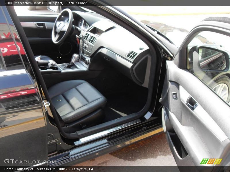 Black / Black 2008 Mercedes-Benz C 300 Sport