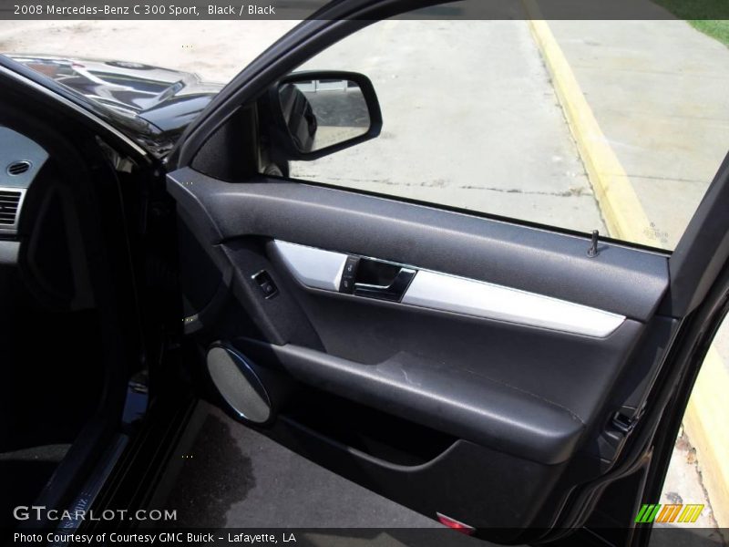Black / Black 2008 Mercedes-Benz C 300 Sport
