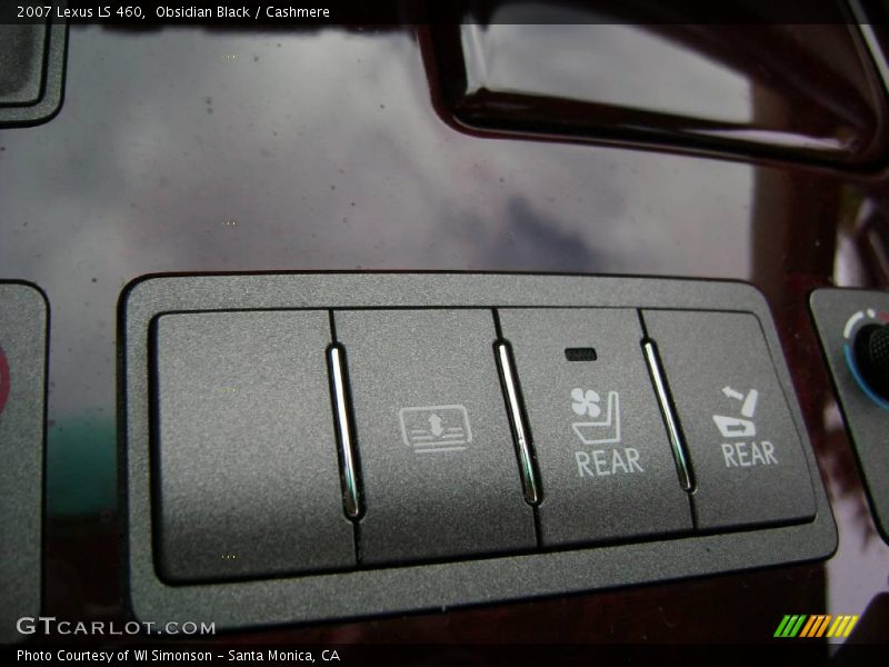 Obsidian Black / Cashmere 2007 Lexus LS 460