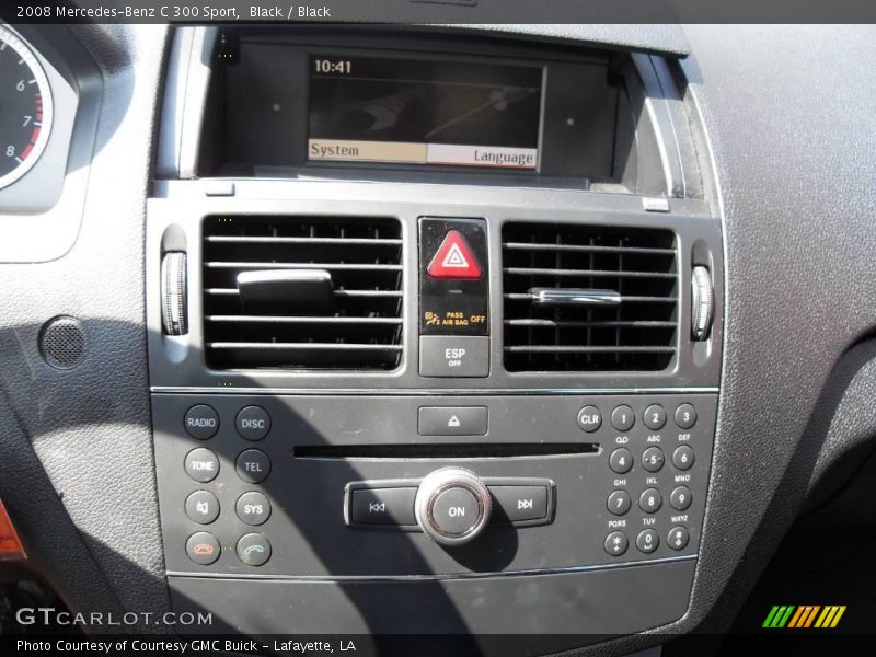 Black / Black 2008 Mercedes-Benz C 300 Sport