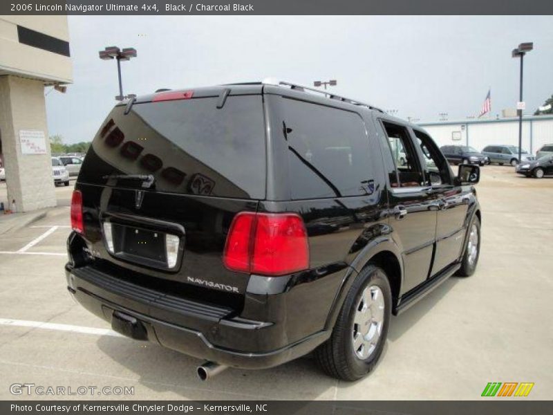 Black / Charcoal Black 2006 Lincoln Navigator Ultimate 4x4