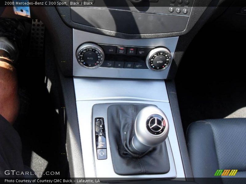 Black / Black 2008 Mercedes-Benz C 300 Sport