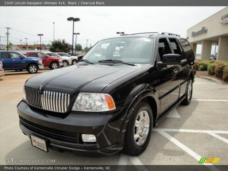 Black / Charcoal Black 2006 Lincoln Navigator Ultimate 4x4