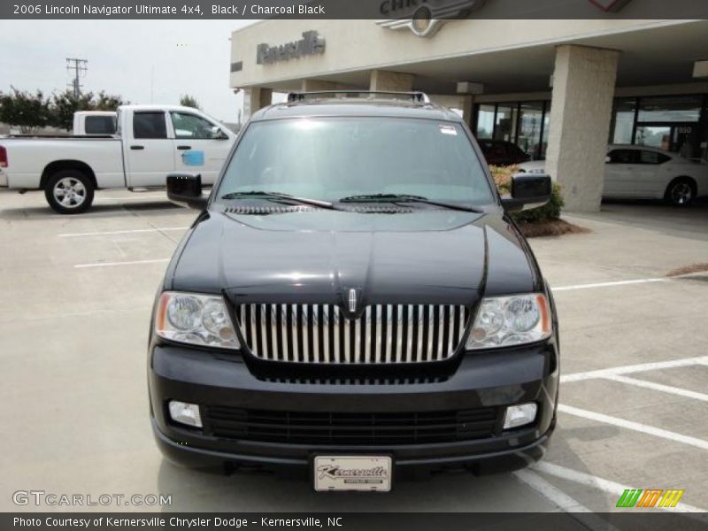 Black / Charcoal Black 2006 Lincoln Navigator Ultimate 4x4