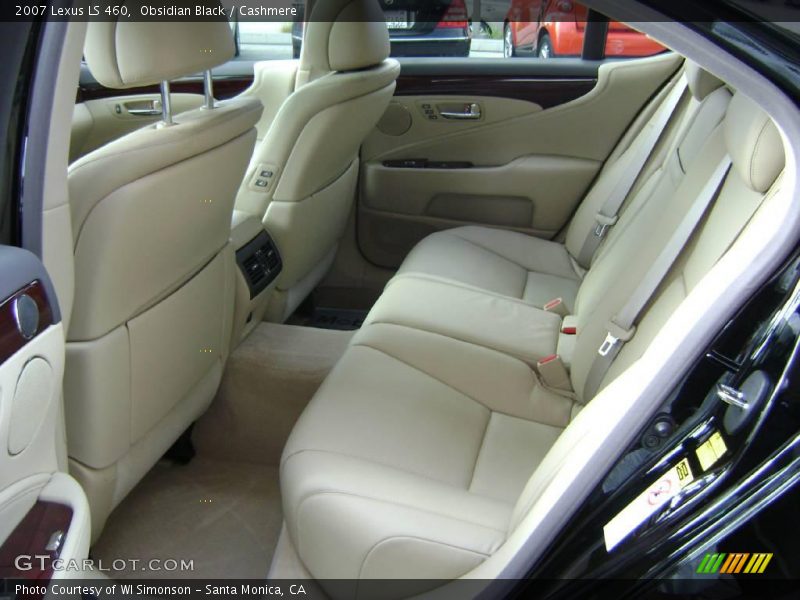 Obsidian Black / Cashmere 2007 Lexus LS 460