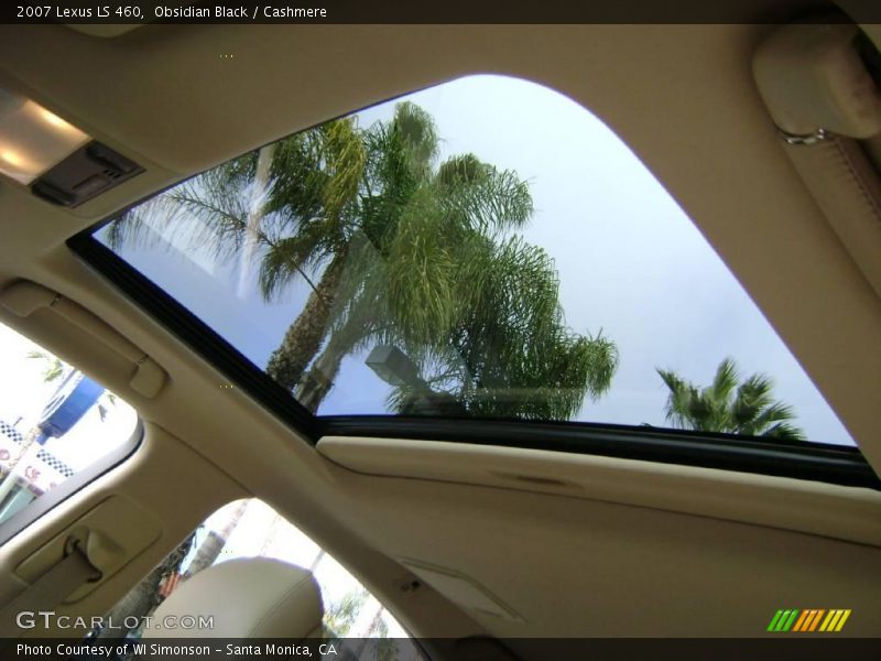 Obsidian Black / Cashmere 2007 Lexus LS 460