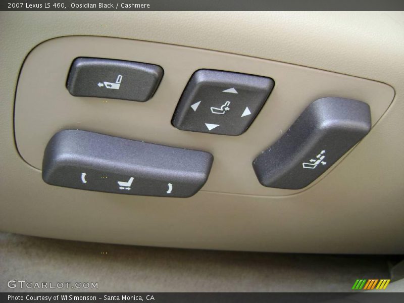 Obsidian Black / Cashmere 2007 Lexus LS 460