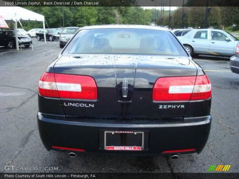 Black Clearcoat / Dark Charcoal 2006 Lincoln Zephyr