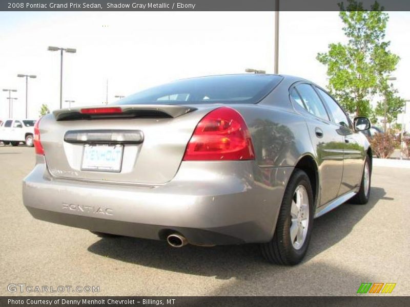 Shadow Gray Metallic / Ebony 2008 Pontiac Grand Prix Sedan