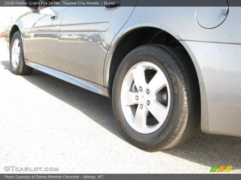 Shadow Gray Metallic / Ebony 2008 Pontiac Grand Prix Sedan