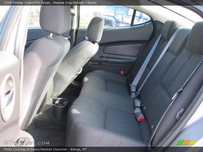 Shadow Gray Metallic / Ebony 2008 Pontiac Grand Prix Sedan