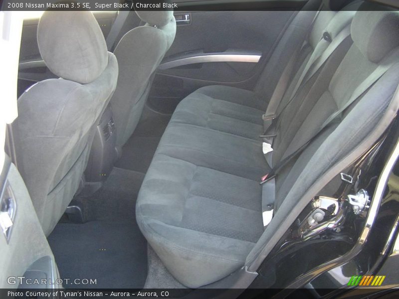 Super Black / Charcoal Black 2008 Nissan Maxima 3.5 SE