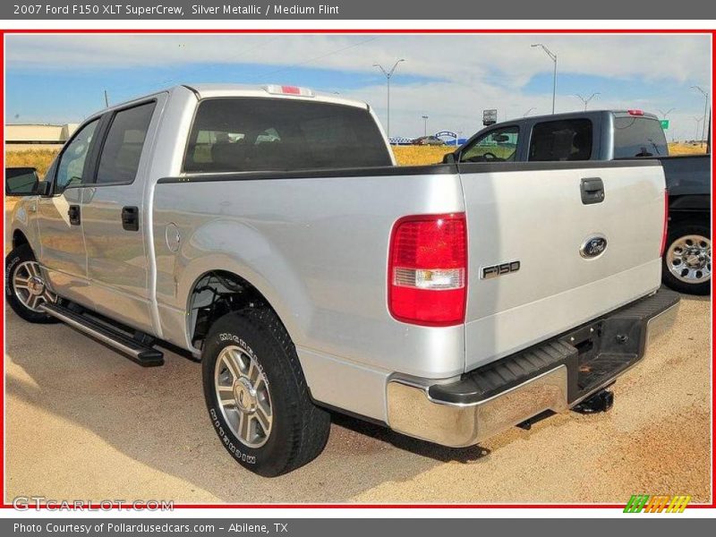 Silver Metallic / Medium Flint 2007 Ford F150 XLT SuperCrew
