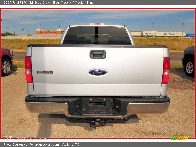 Silver Metallic / Medium Flint 2007 Ford F150 XLT SuperCrew