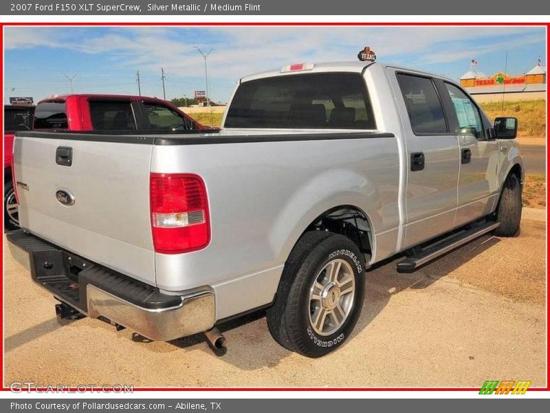 Silver Metallic / Medium Flint 2007 Ford F150 XLT SuperCrew