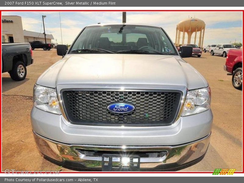 Silver Metallic / Medium Flint 2007 Ford F150 XLT SuperCrew