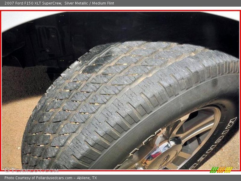 Silver Metallic / Medium Flint 2007 Ford F150 XLT SuperCrew
