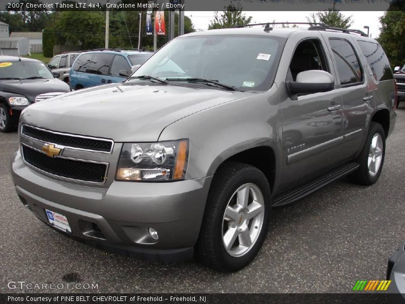 Graystone Metallic / Ebony 2007 Chevrolet Tahoe LTZ 4x4