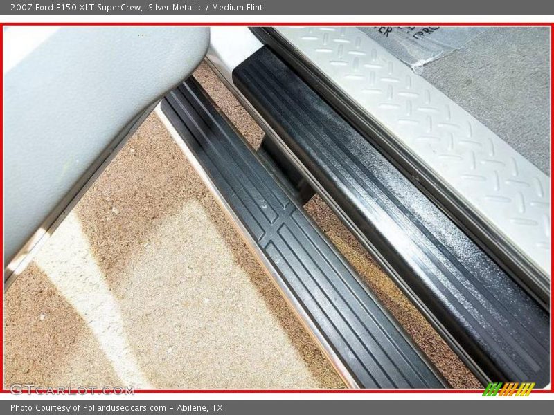 Silver Metallic / Medium Flint 2007 Ford F150 XLT SuperCrew