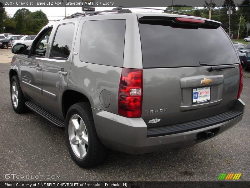 Graystone Metallic / Ebony 2007 Chevrolet Tahoe LTZ 4x4