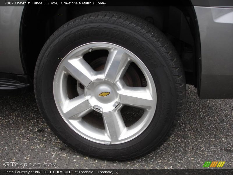 Graystone Metallic / Ebony 2007 Chevrolet Tahoe LTZ 4x4