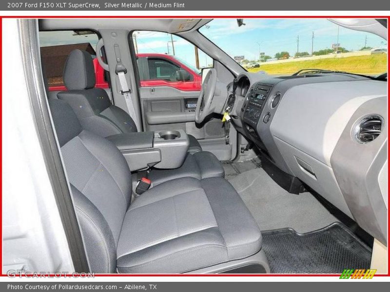 Silver Metallic / Medium Flint 2007 Ford F150 XLT SuperCrew
