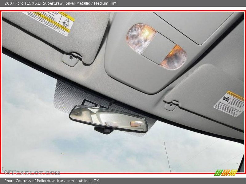 Silver Metallic / Medium Flint 2007 Ford F150 XLT SuperCrew