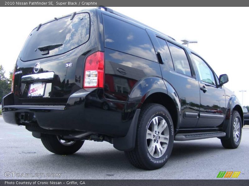 Super Black / Graphite 2010 Nissan Pathfinder SE