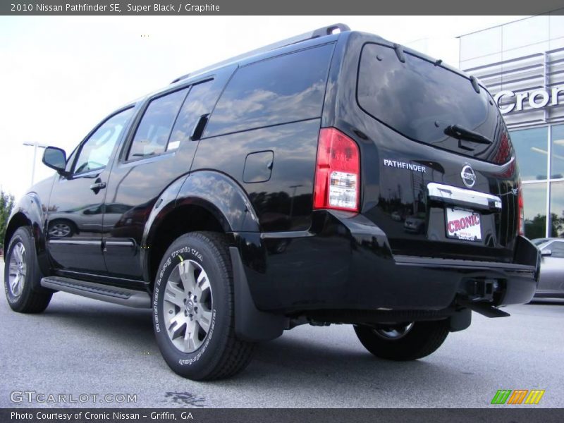 Super Black / Graphite 2010 Nissan Pathfinder SE