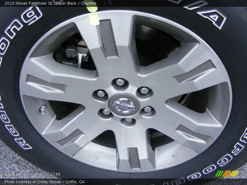 Super Black / Graphite 2010 Nissan Pathfinder SE