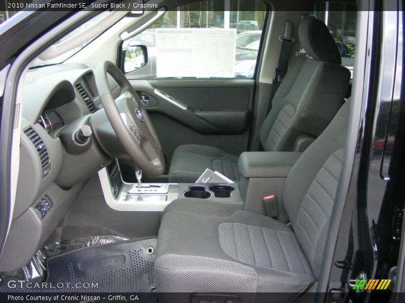 Super Black / Graphite 2010 Nissan Pathfinder SE