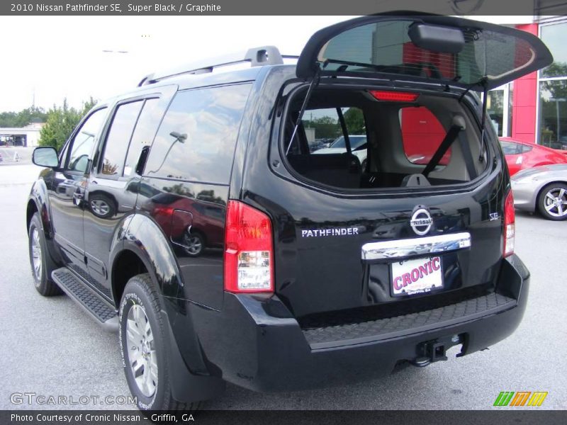 Super Black / Graphite 2010 Nissan Pathfinder SE