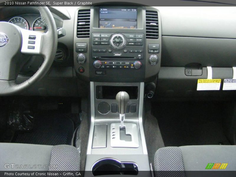 Super Black / Graphite 2010 Nissan Pathfinder SE