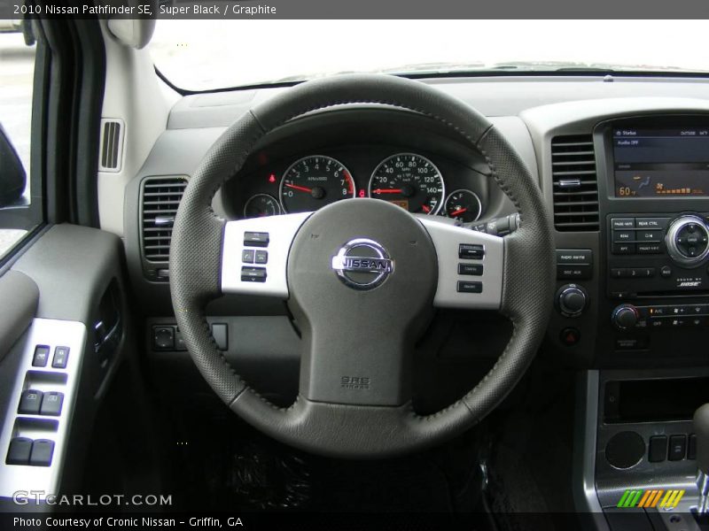 Super Black / Graphite 2010 Nissan Pathfinder SE
