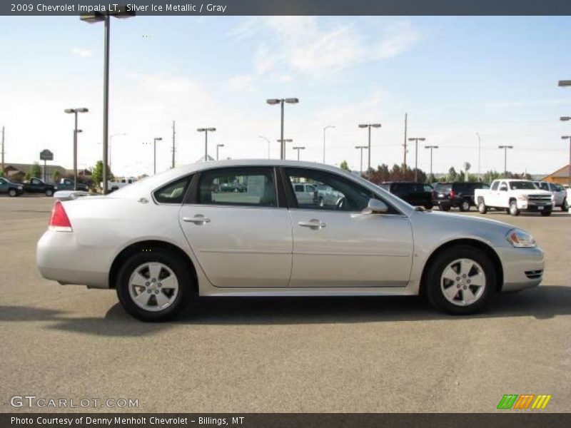 Silver Ice Metallic / Gray 2009 Chevrolet Impala LT